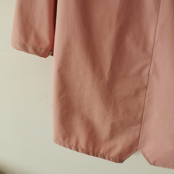 Rains Rose Pink Waterproof Jacket - Picture 7 of 14